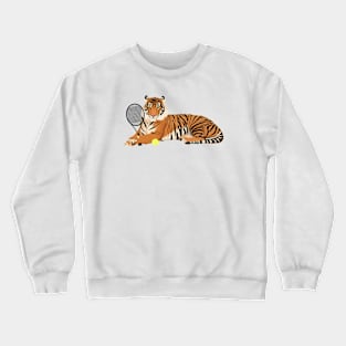 Tennis Tiger Crewneck Sweatshirt